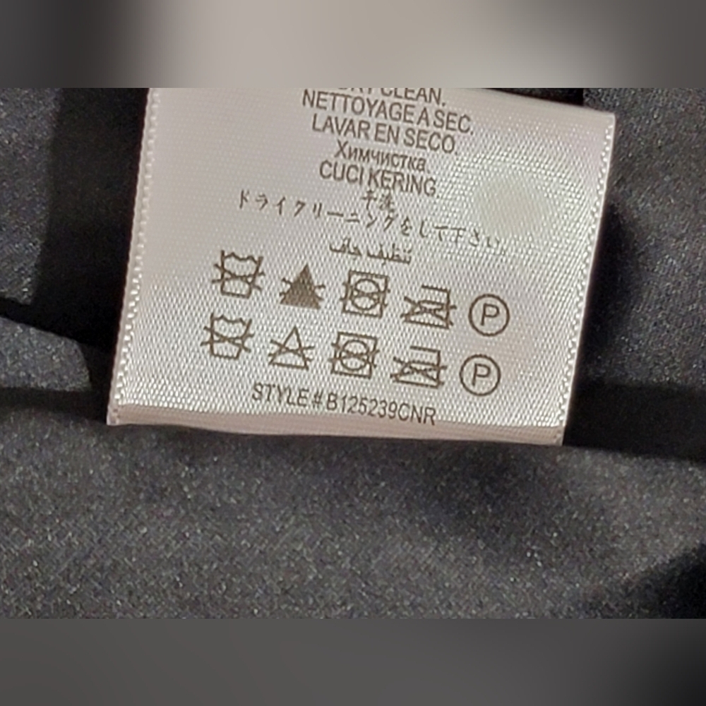 BCBGeneration Double Breasted Belted Lined Black … - image 8